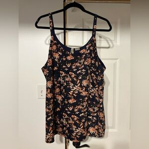 Floral tank top